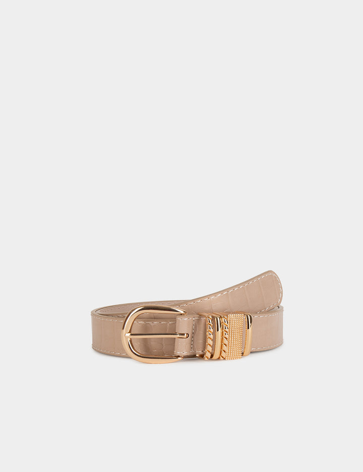 Ceinture croco