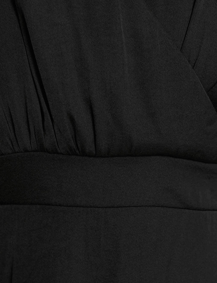 Robe longue droite fluide