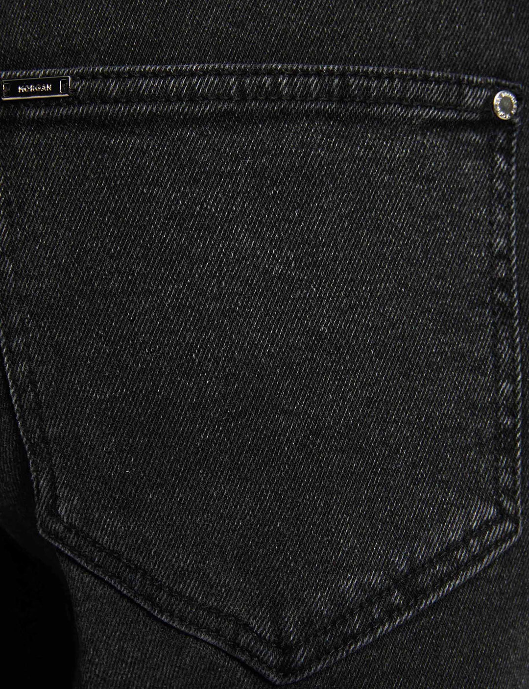 Jean large taille haute
