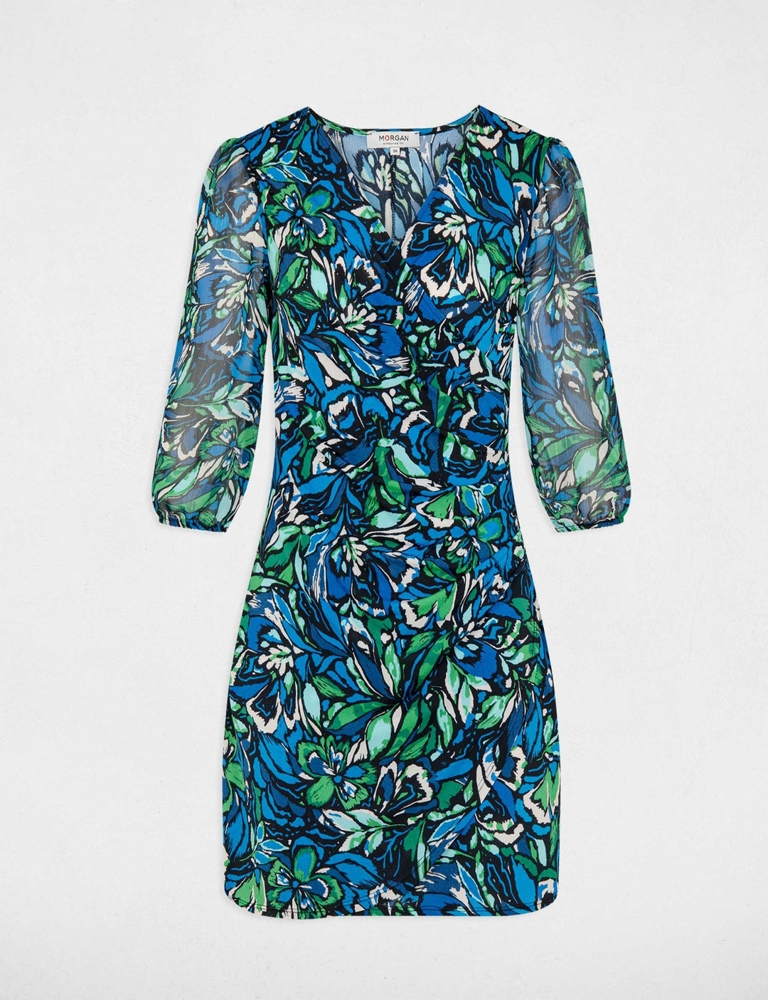Robe courte imprimée