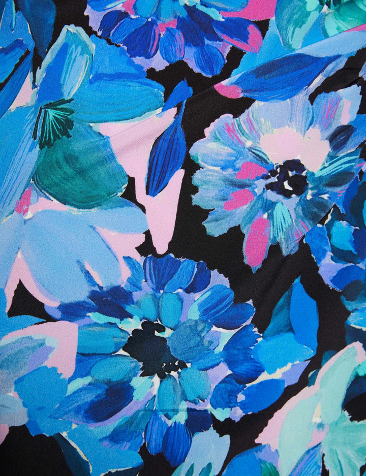 Robe courte imprimé floral