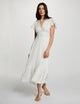 Robe longue broderie