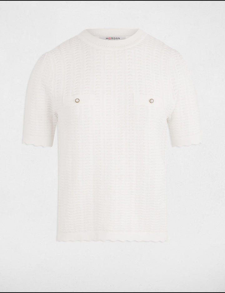 Pull manches courtes