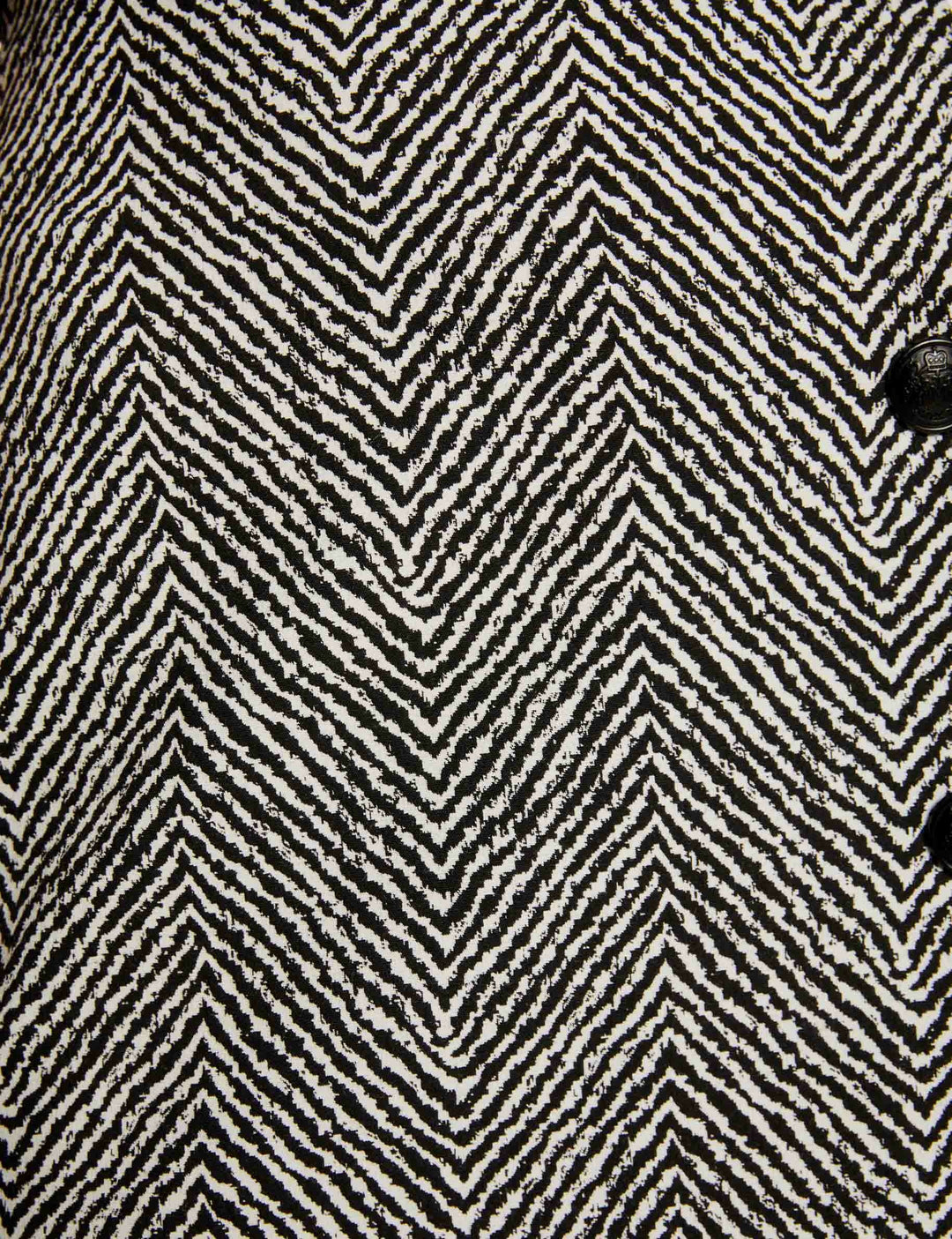 Jupe courte imprimé chevron