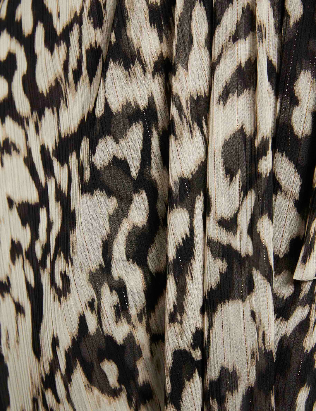 Jupe midi imprimé animalier