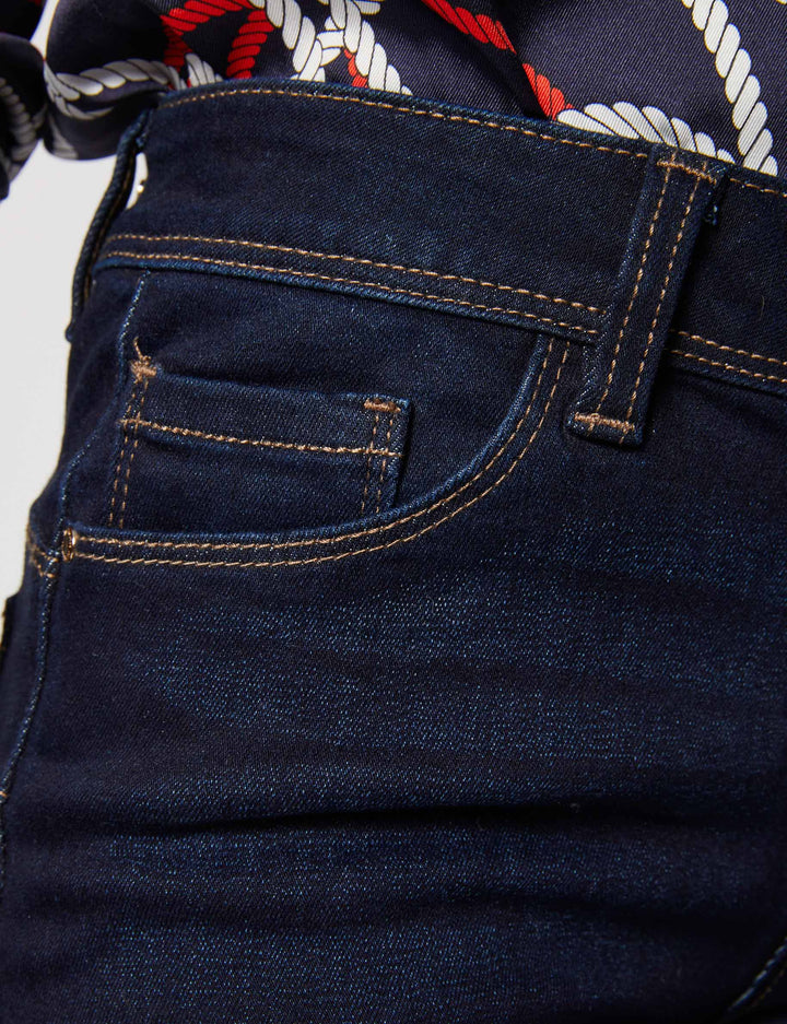 Jeans slim taille standard à  poches
