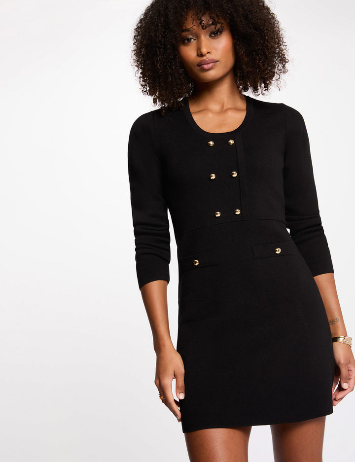 Robe courte trapèze