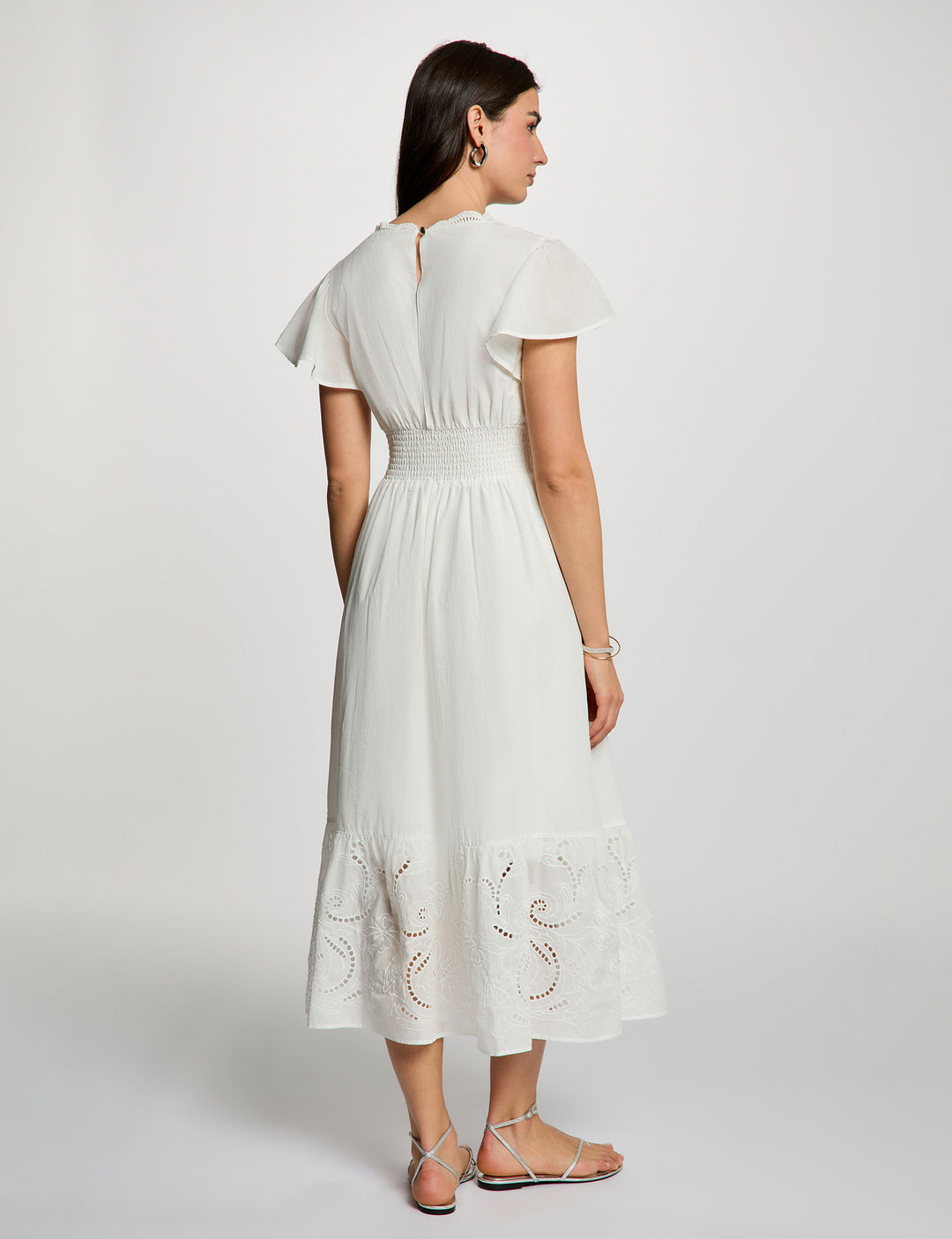 Robe longue broderie