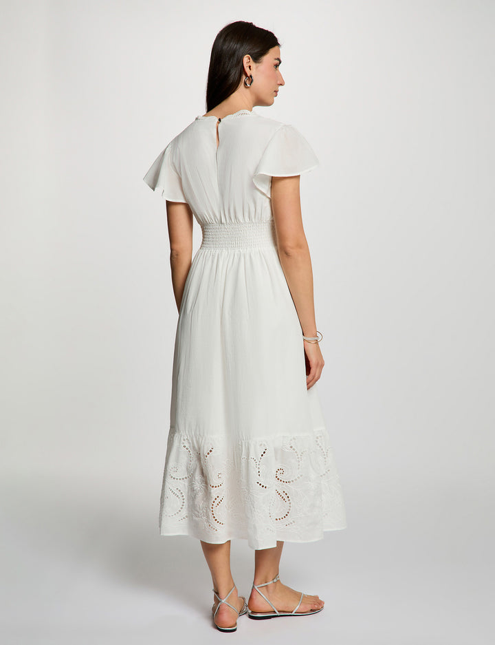 Robe longue broderie