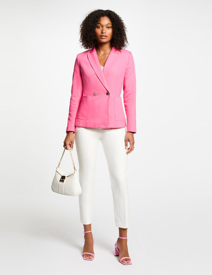 Blazer cintré boutonné