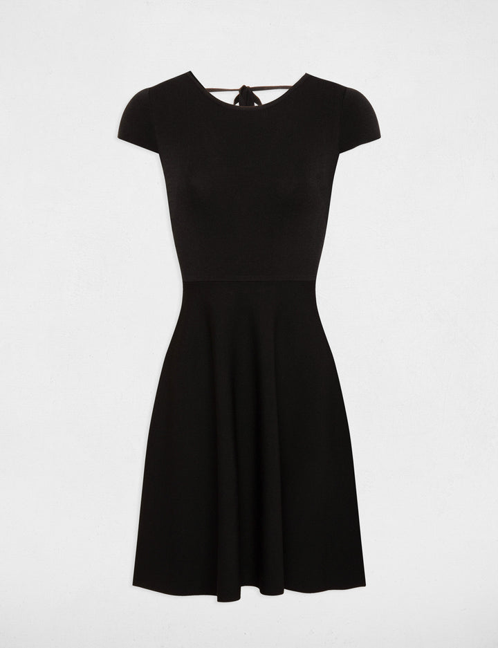 Robe tricot courte patineuse
