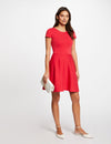 Robe tricot courte patineuse
