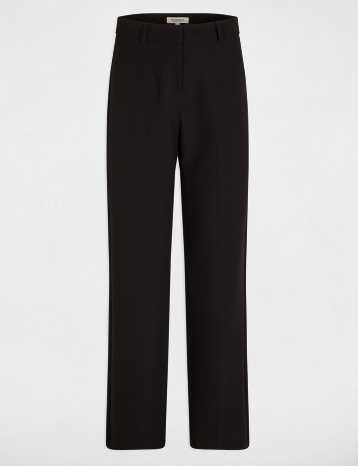 Pantalon droit à  pinces