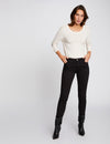 Pantalon skinny taille basse