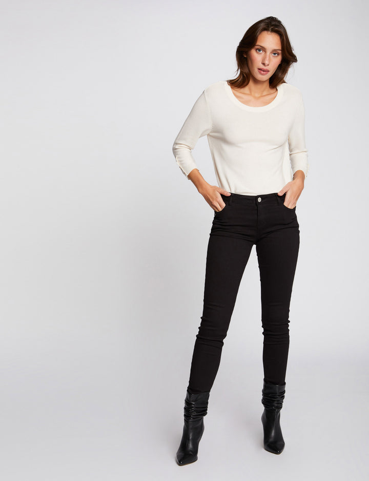 Pantalon skinny taille basse