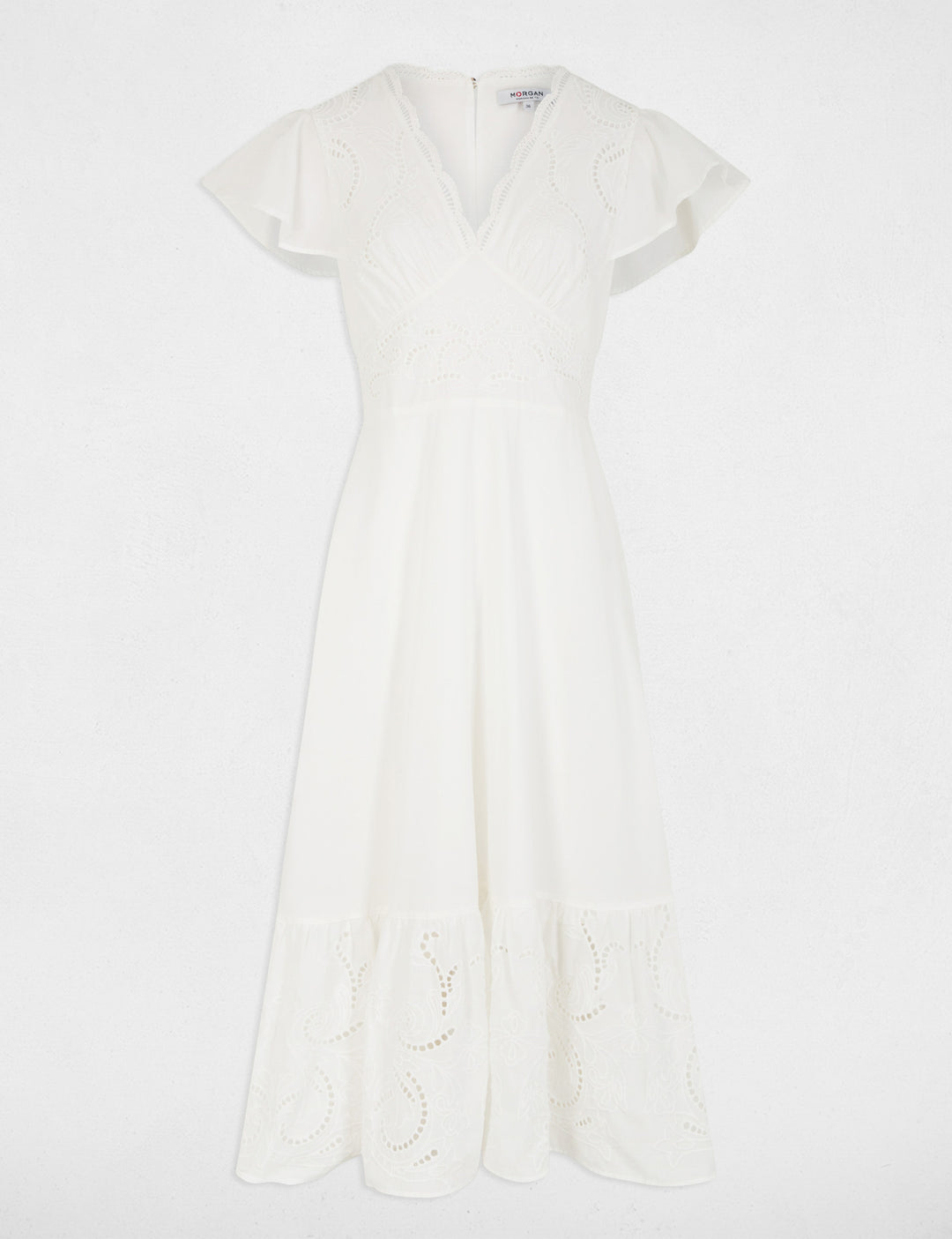 Robe longue broderie