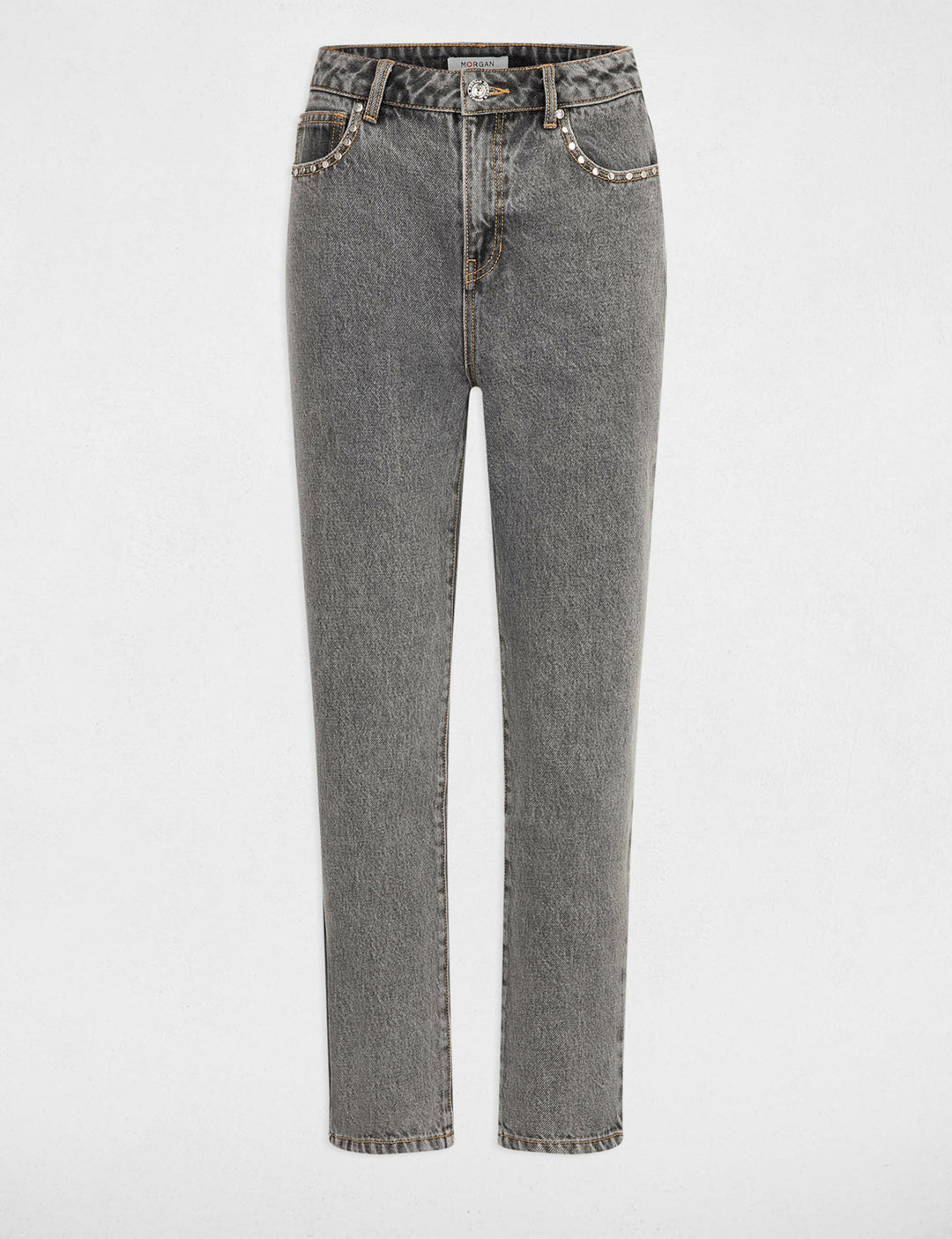 Jeans droit 7/8ème