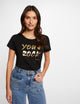 T-shirt à  inscription