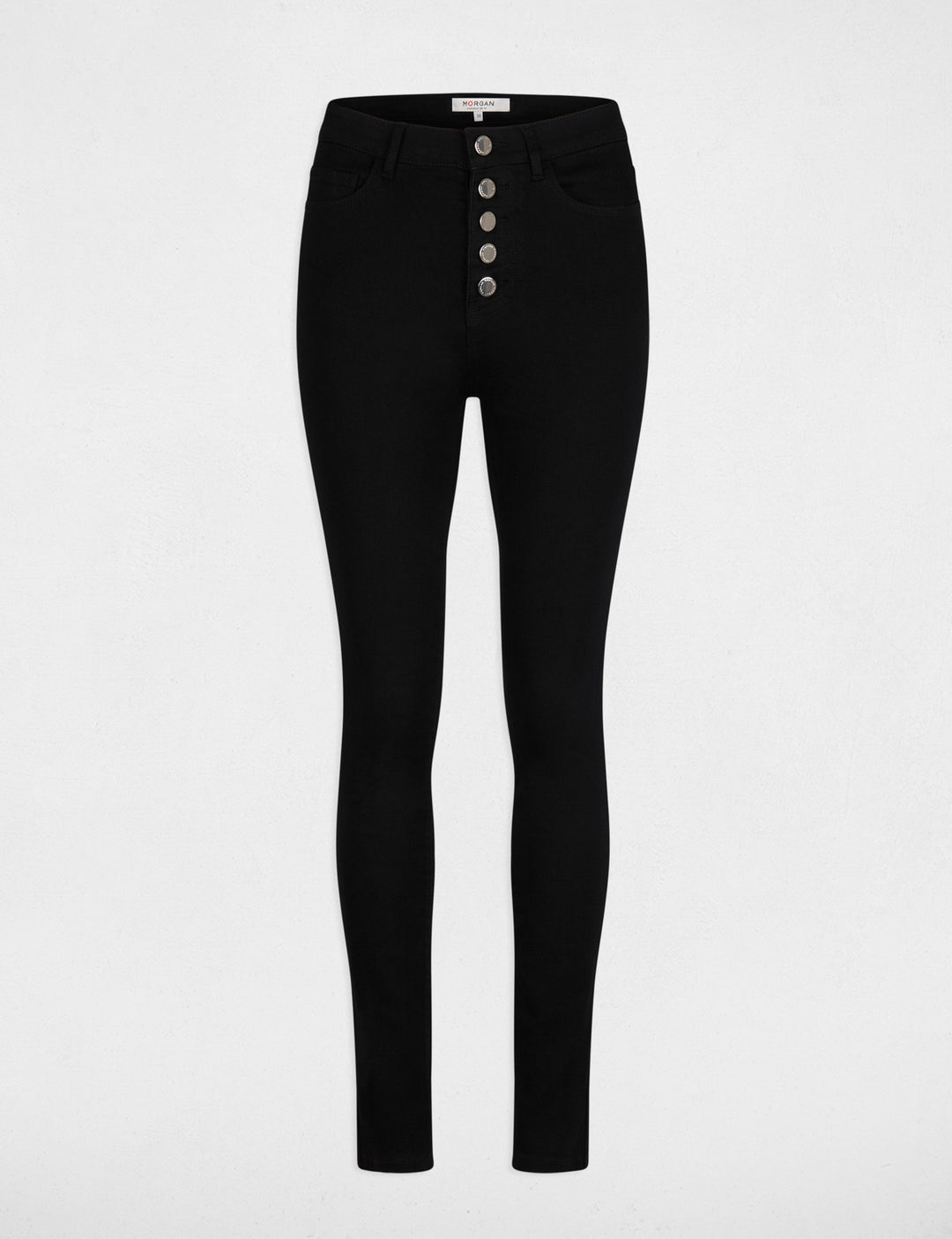 Jeans skinny boutonné