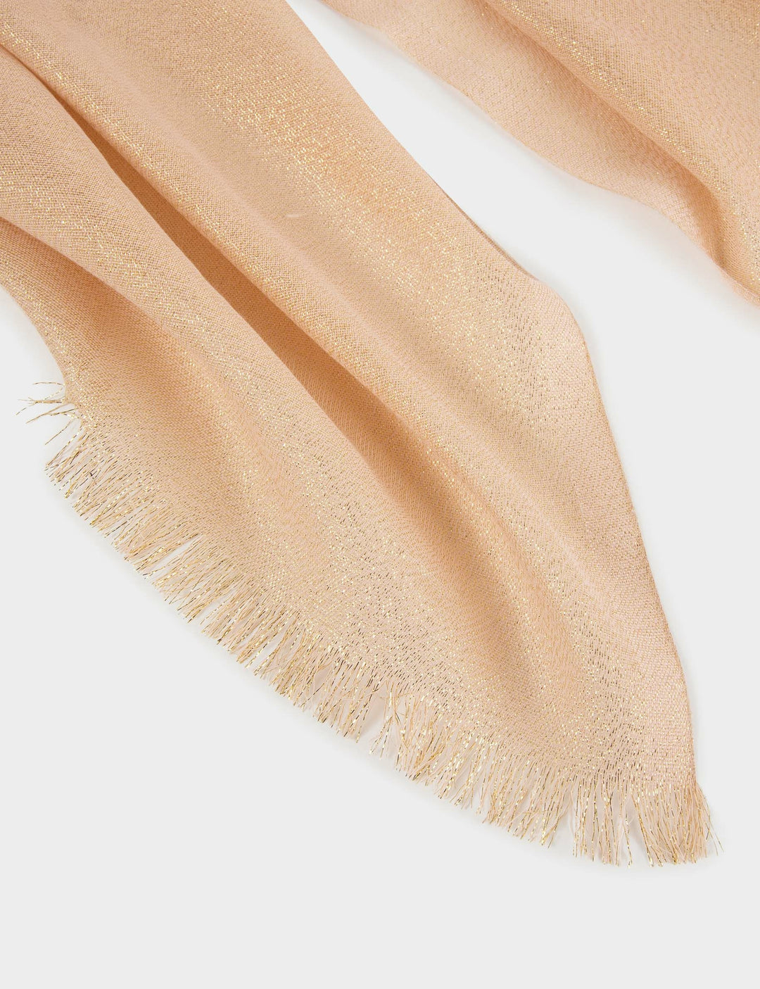 Foulard avec fils métallisés