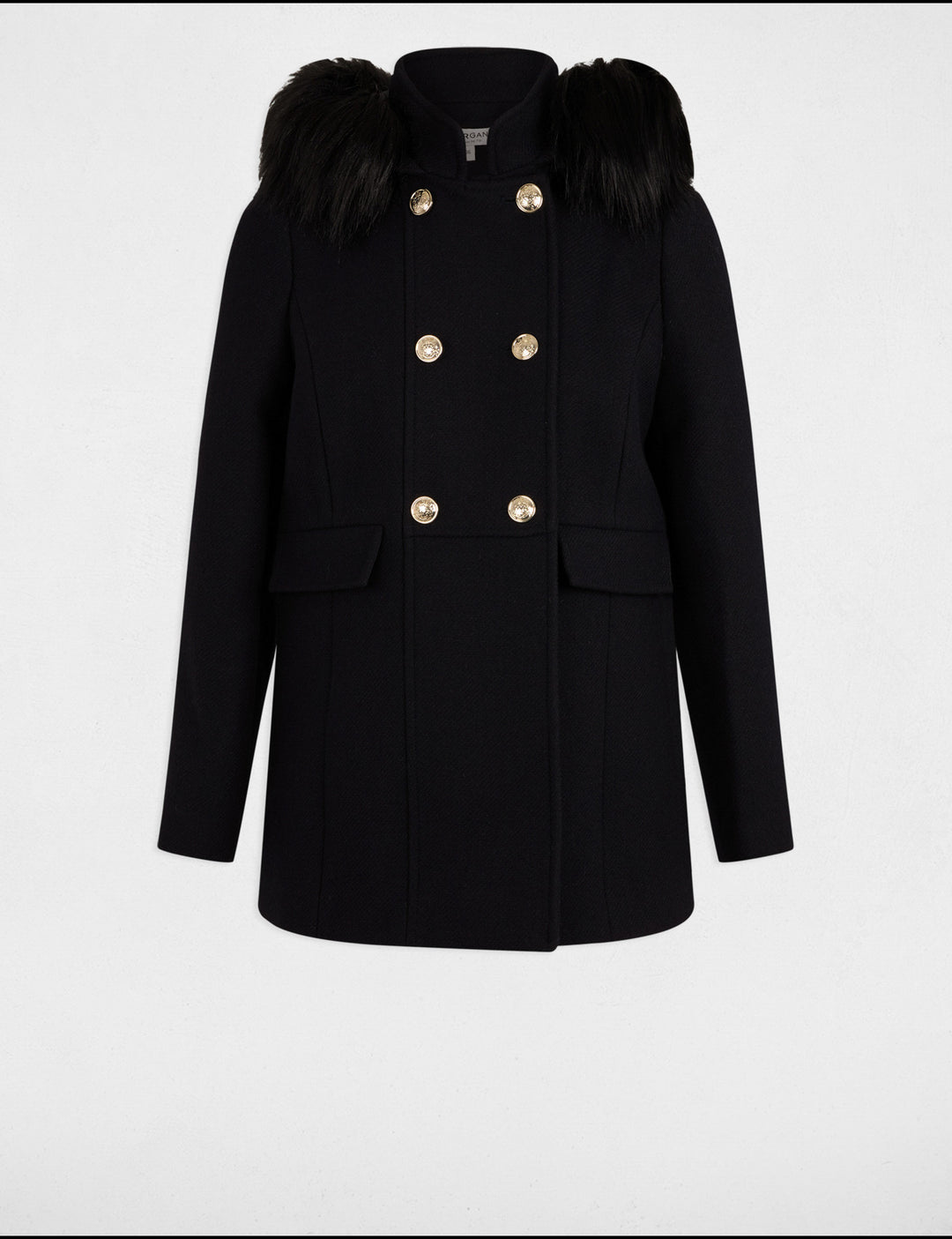 Manteau double boutonnage