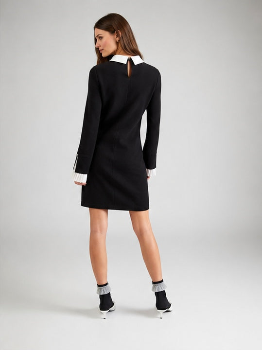 Robe courte à manches longues